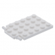 LEGO lapos elem 4×5 csapóajtó, fehér (92099)